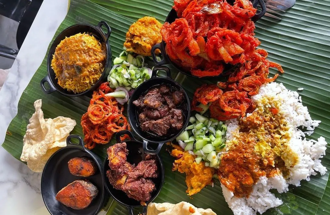Banana Leaf Rice & Curry