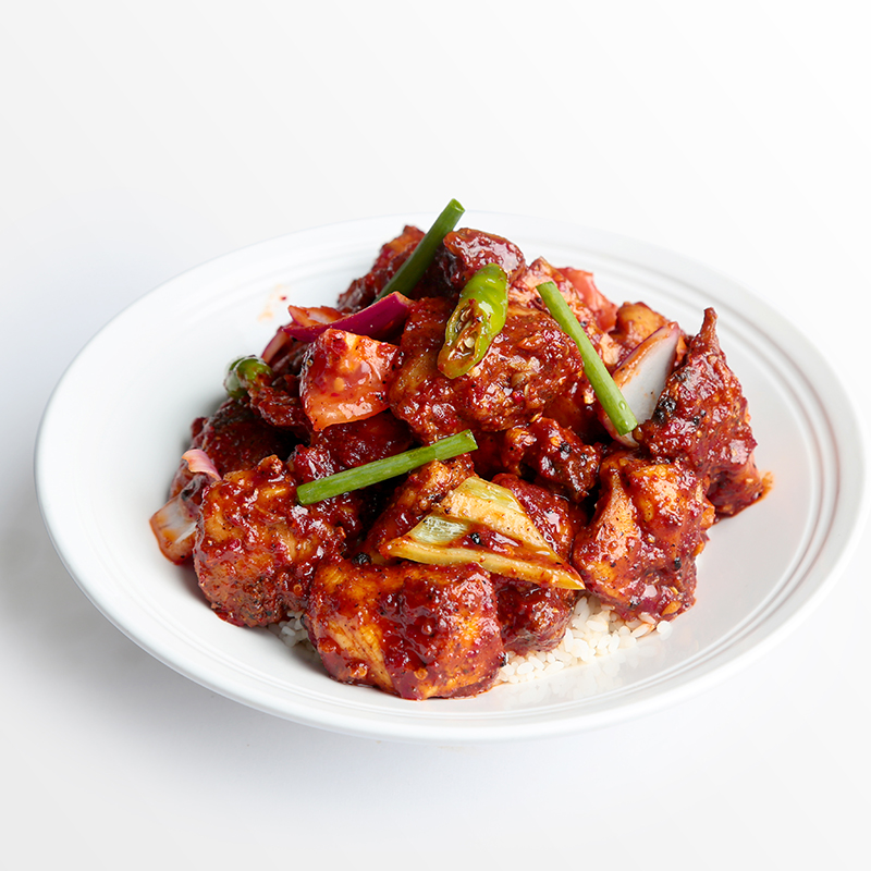 Chicken Devilled